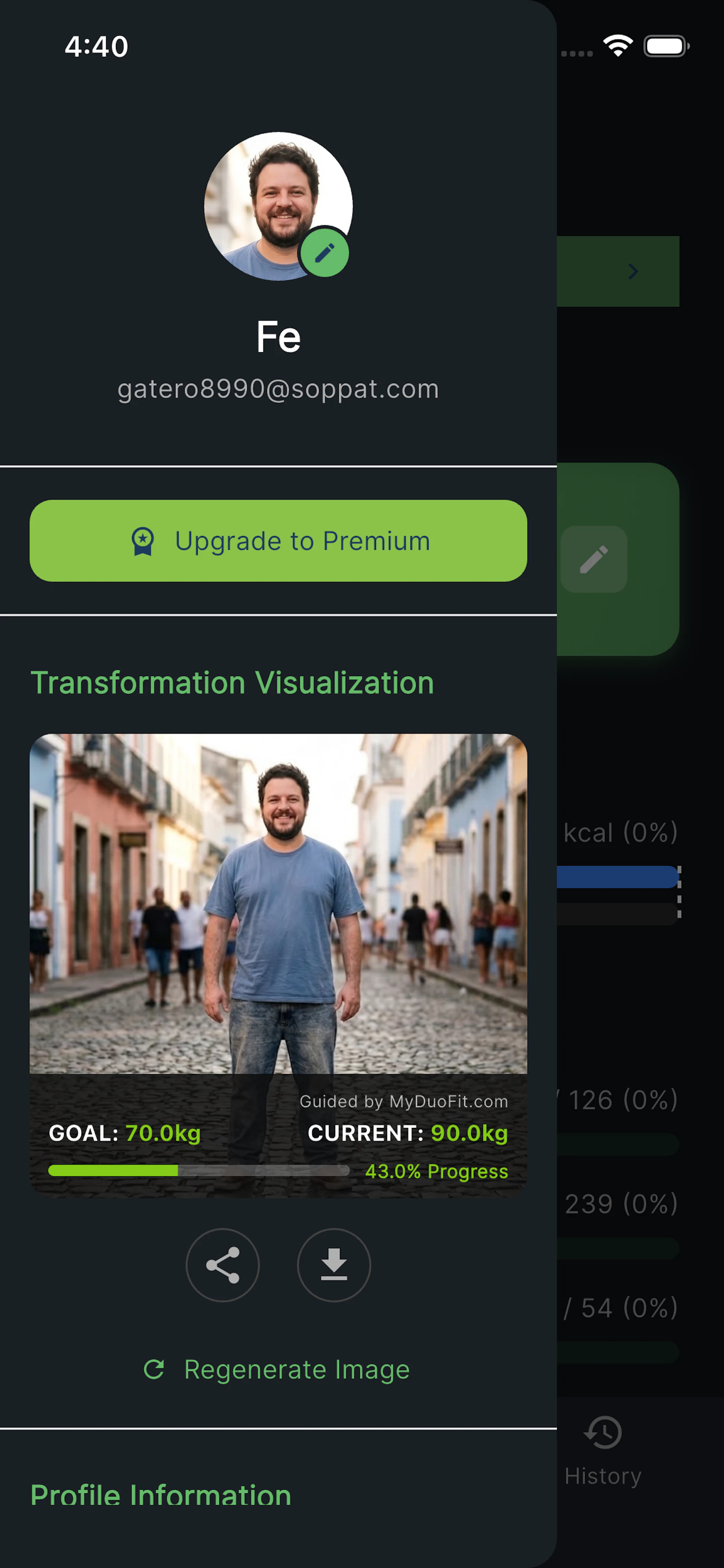 MyDuoFit screenshot 1
