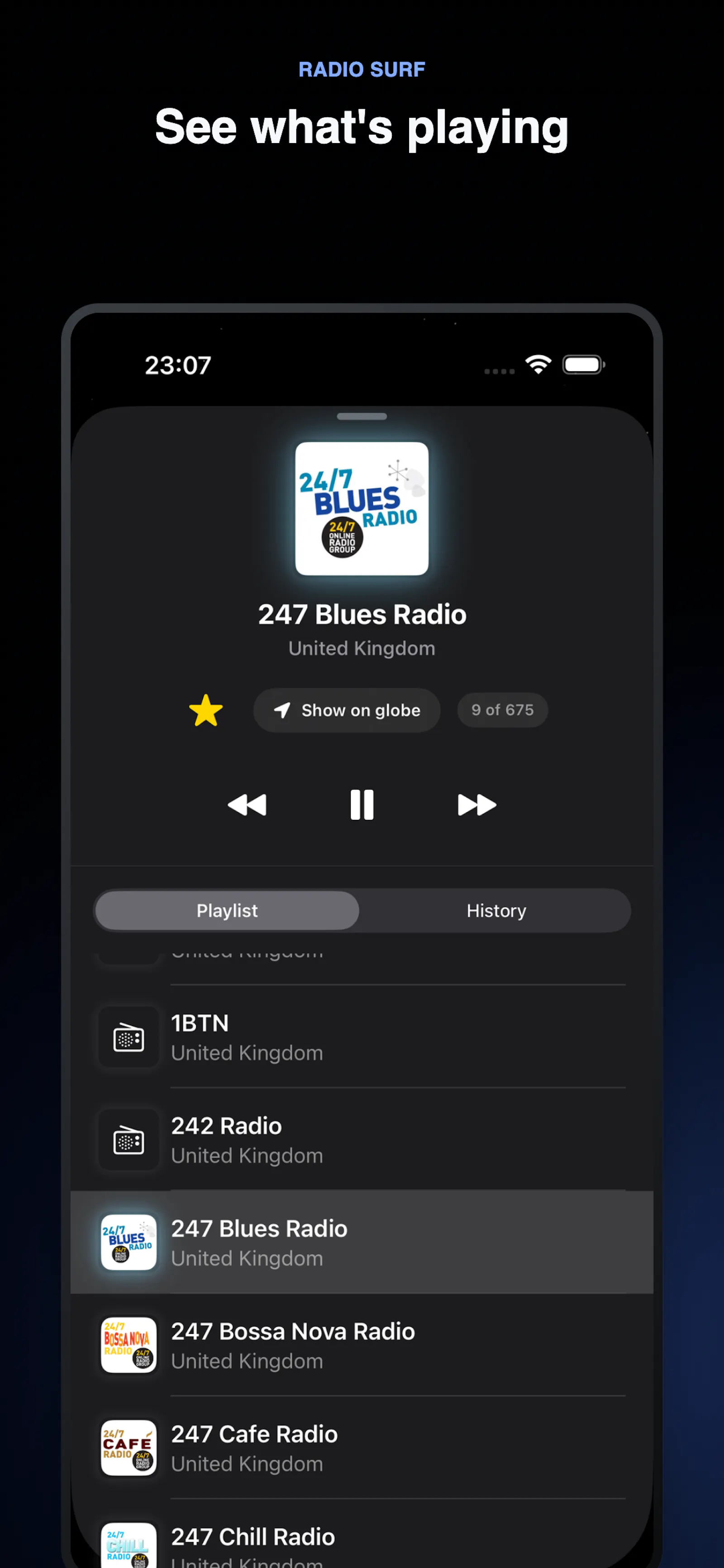 Radio worldwide screenshot 3