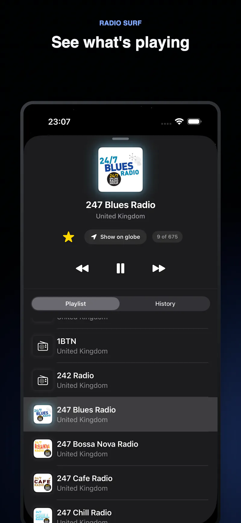 Radio worldwide screenshot 3
