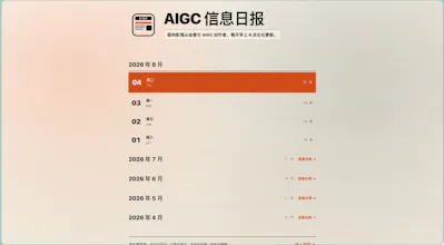 AIGC Daily Digest gallery image