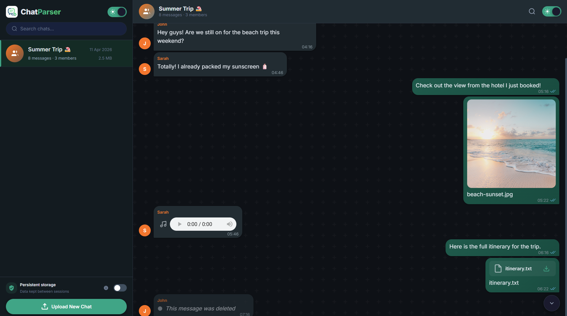 ChatParser gallery image