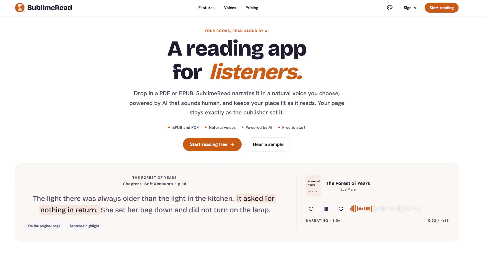 SublimeRead gallery image