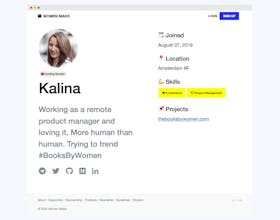 Women Make gallery image