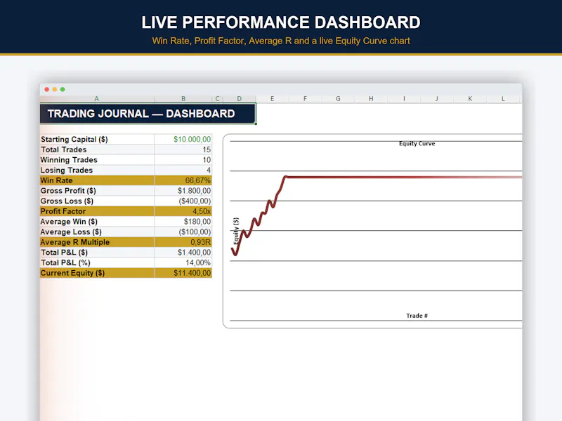 Trading Journal Pro screenshot 1