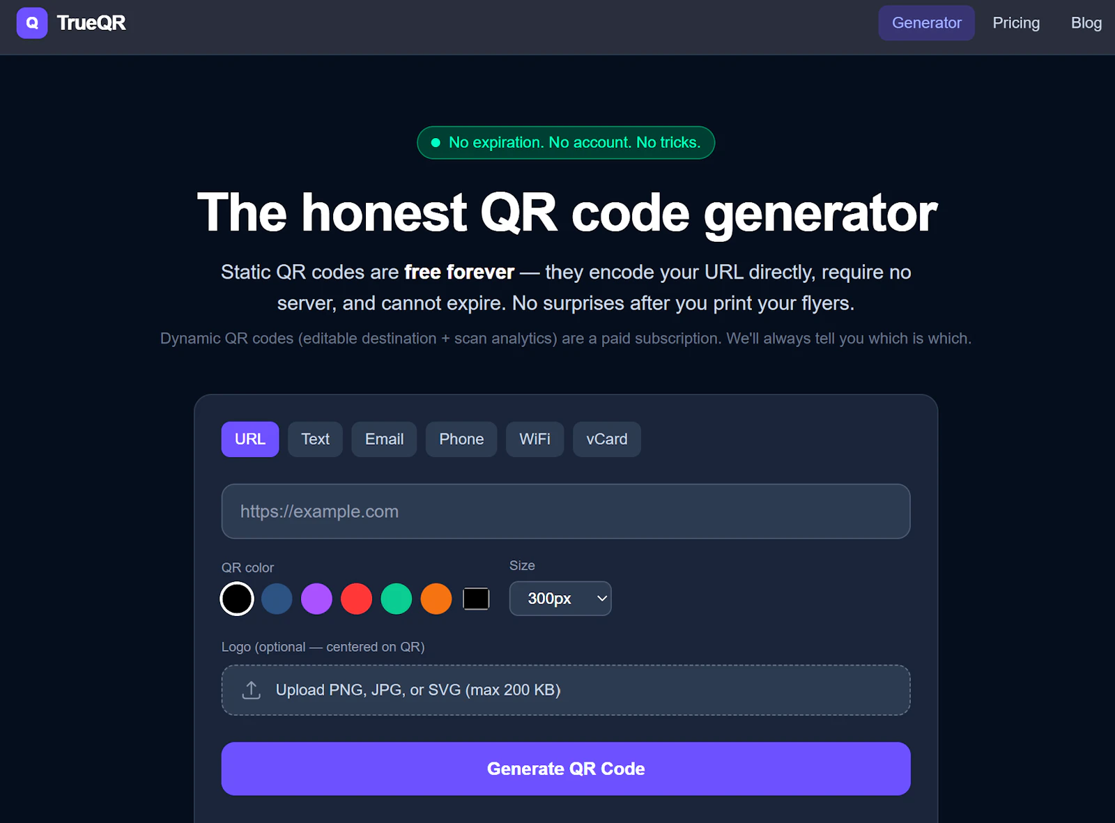 TrueQR screenshot 1
