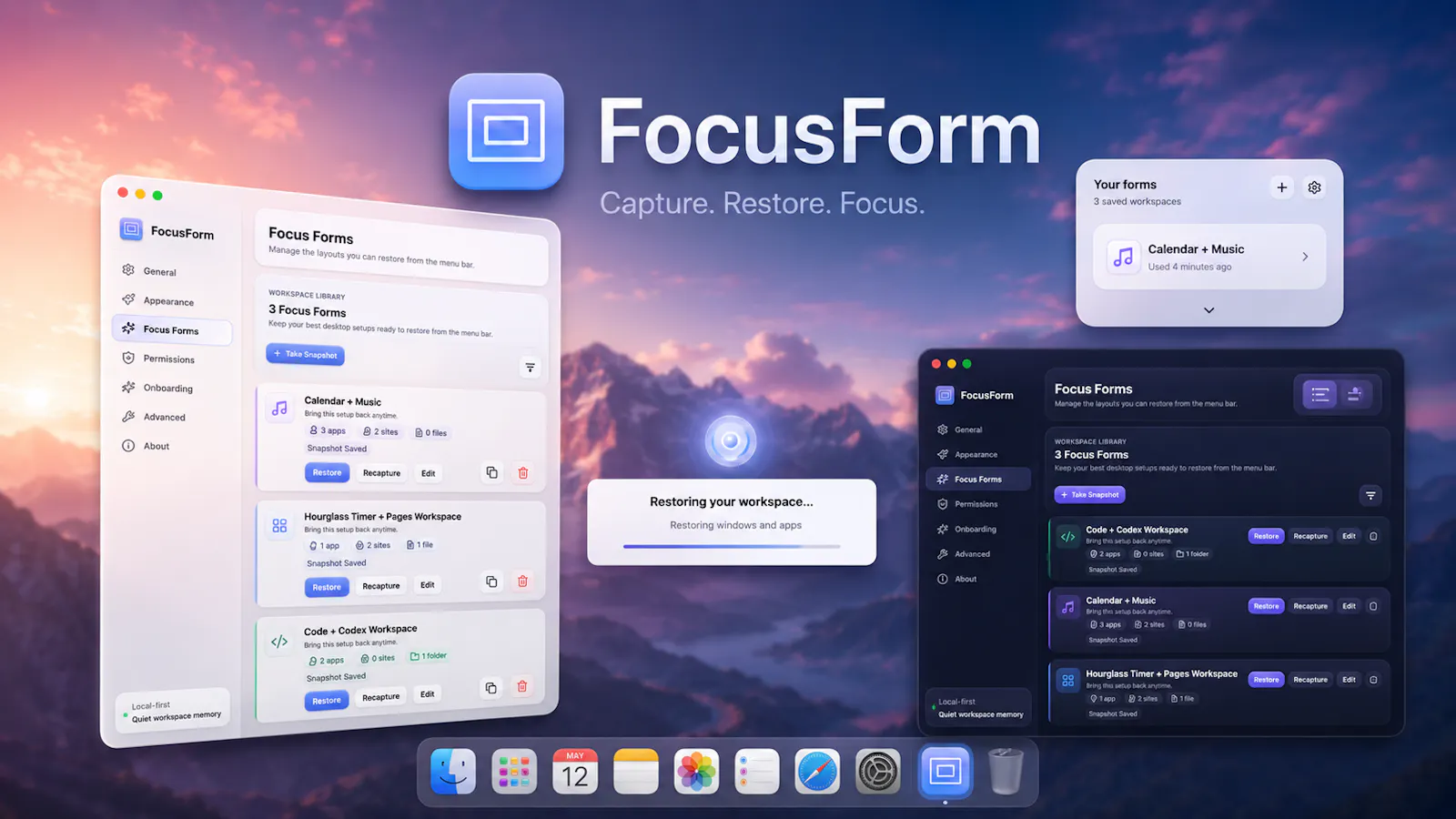 FocusForm v1.0.2 screenshot 2