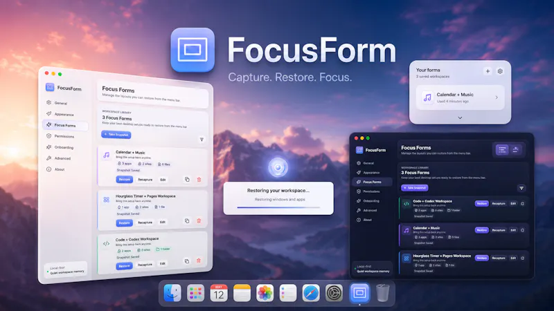 FocusForm v1.0.2 screenshot 2