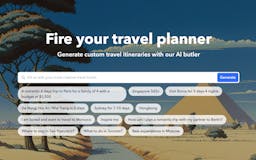 PlanTrips: AI-powered travel planner media 2