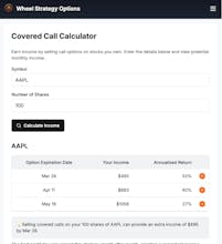 Wheel Strategy Options gallery image