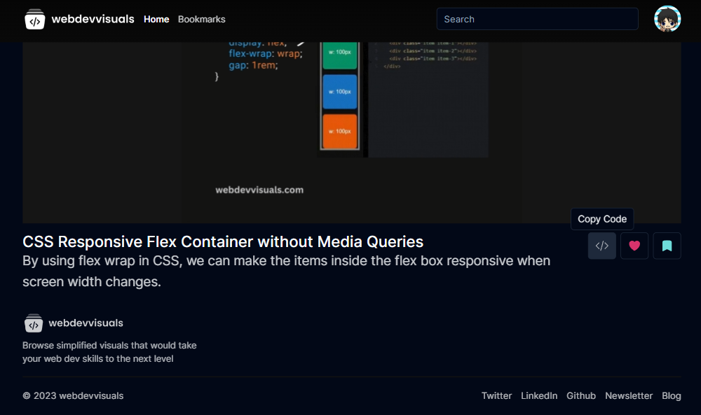 WebDevVisuals media 3
