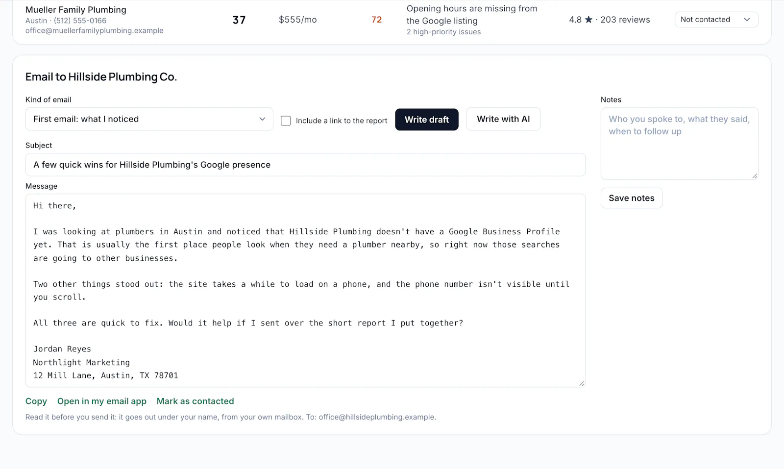 LocalBusinessAudit screenshot 7