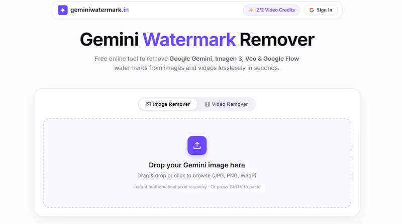 Gemini Watermark Remover screenshot 1