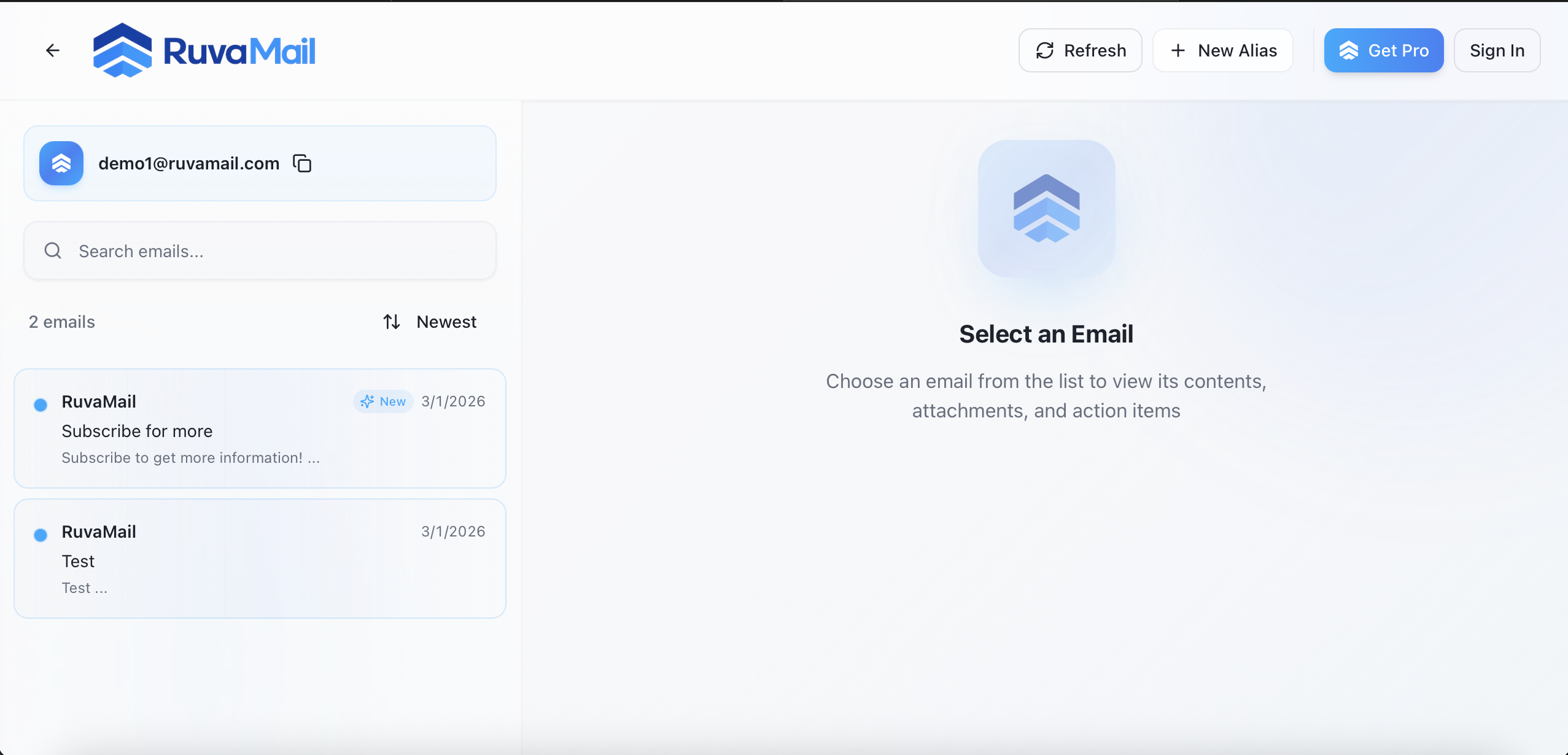 RuvaMail gallery image