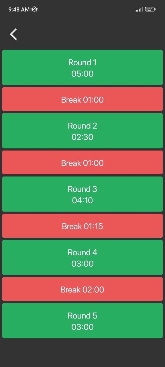 Boxing Interval Timer gallery image