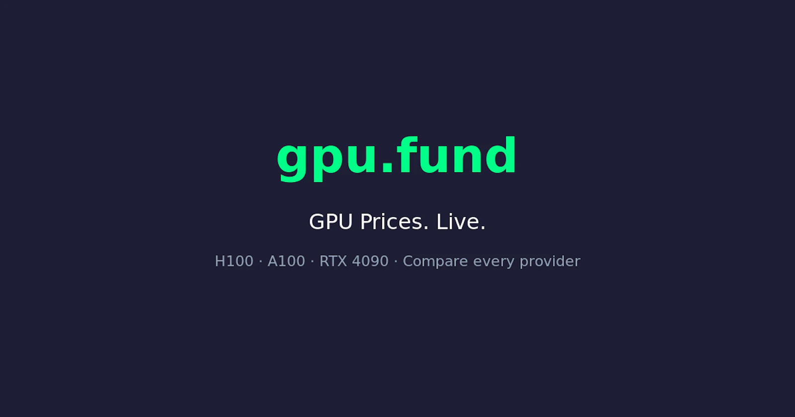 gpu.fund screenshot 1