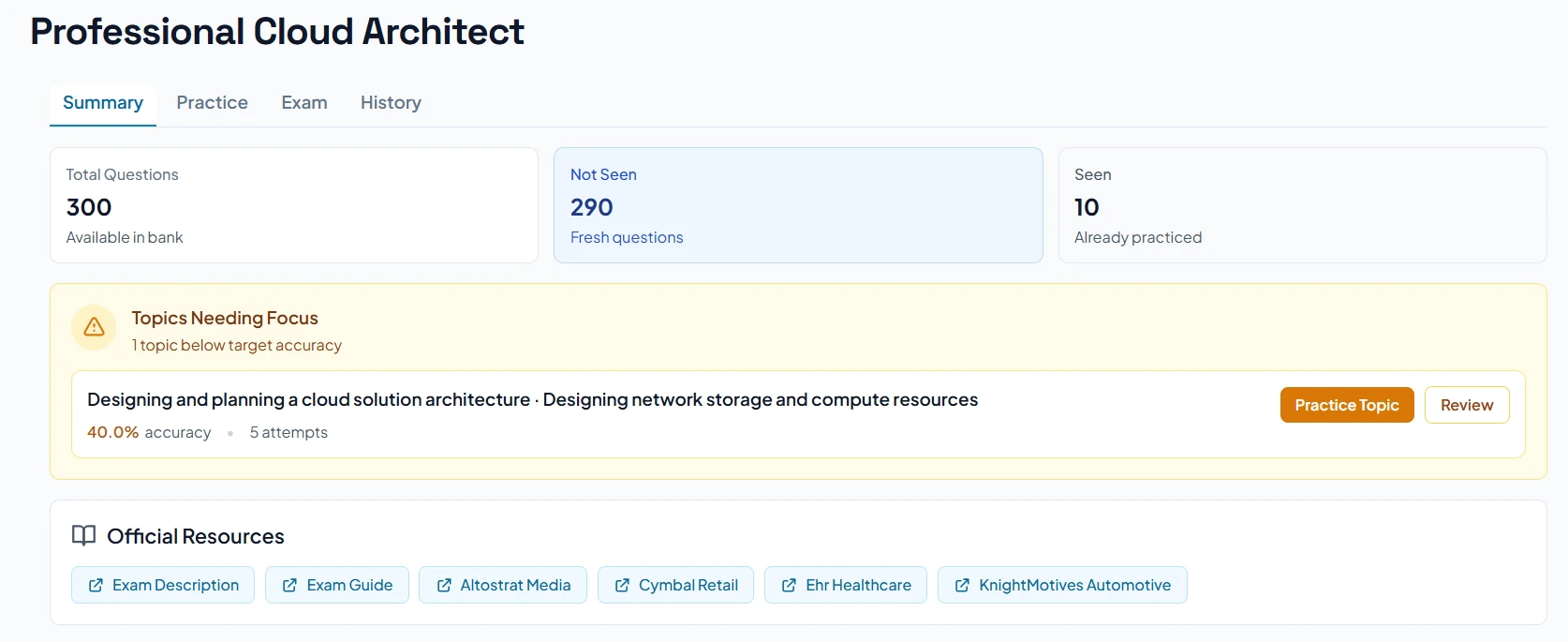 Exam Prep screenshot 3