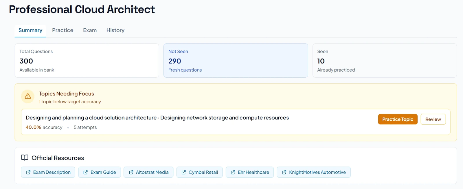 Exam Prep screenshot 3