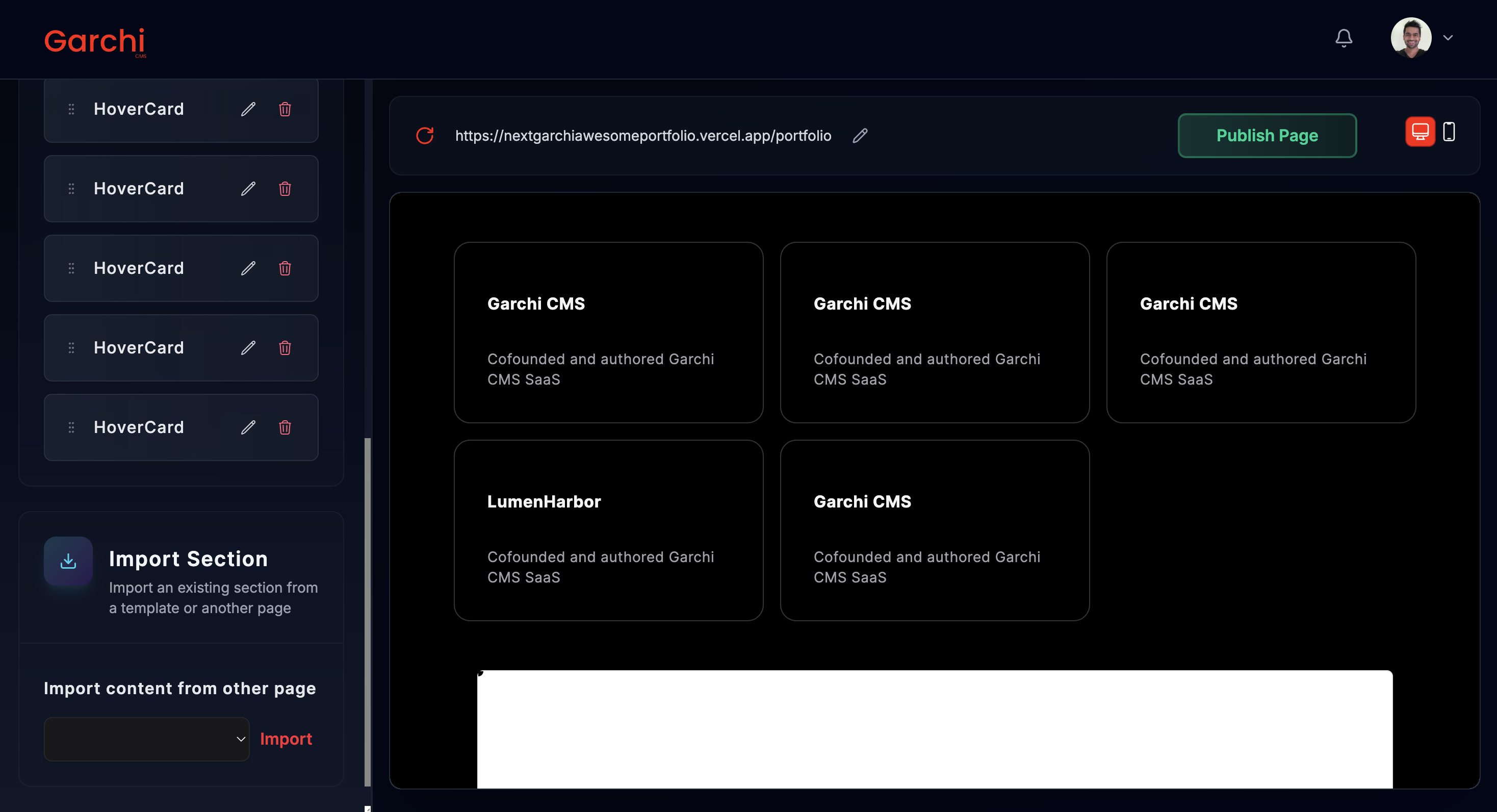 Garchi CMS gallery image