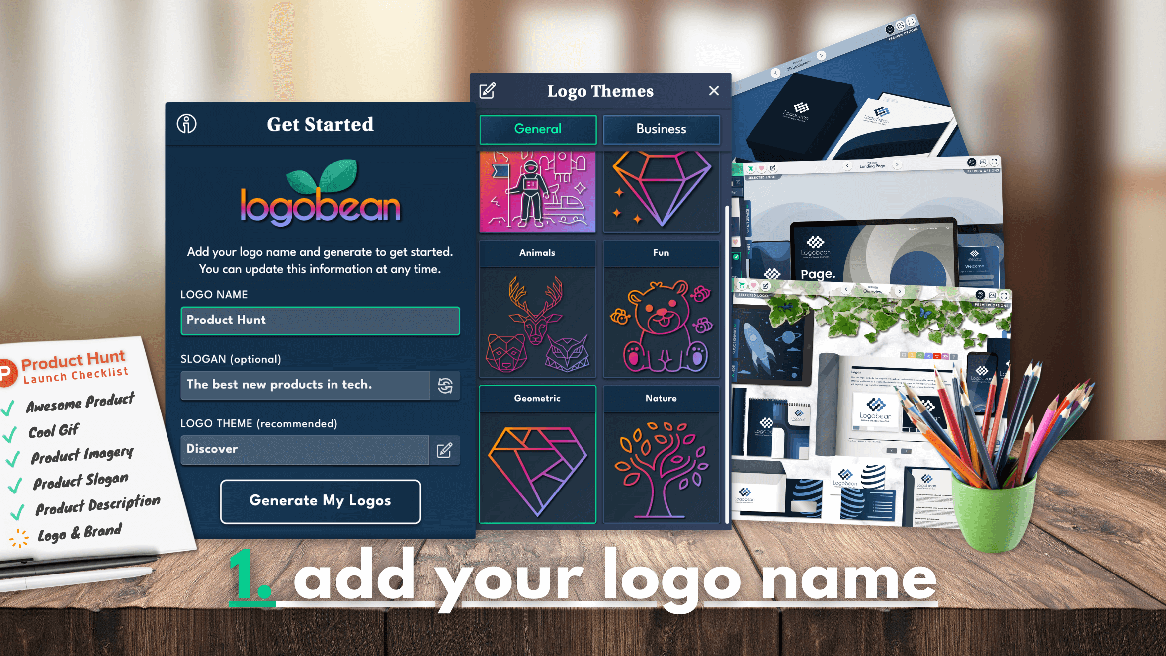 Logobean - o melhor fabricante de logotipos do mundo media 4