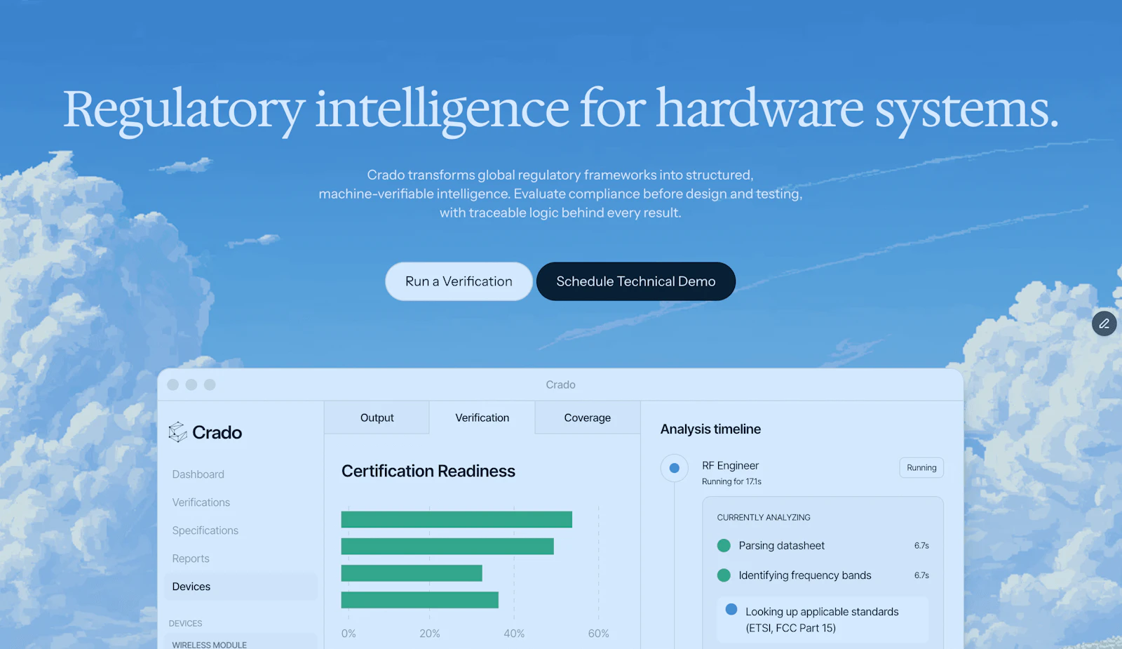 Crado Intelligence screenshot 1