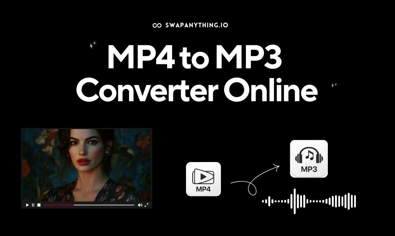 SwapAnything.io – MP4 to MP3 Converter - Main product screenshot demonstrating key features and user interface