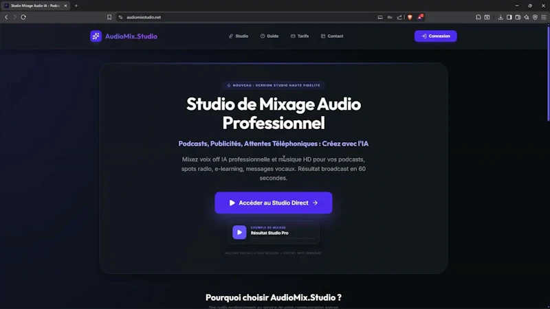AudioMix Studio screenshot 1 (video preview)