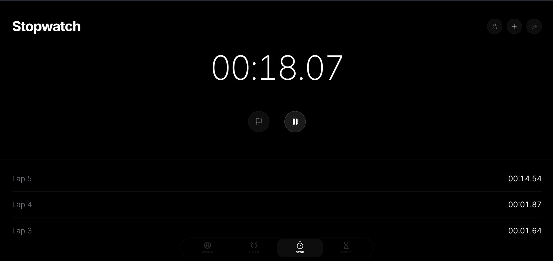 Focus Timer - Screenshot 4 showing product features and functionality