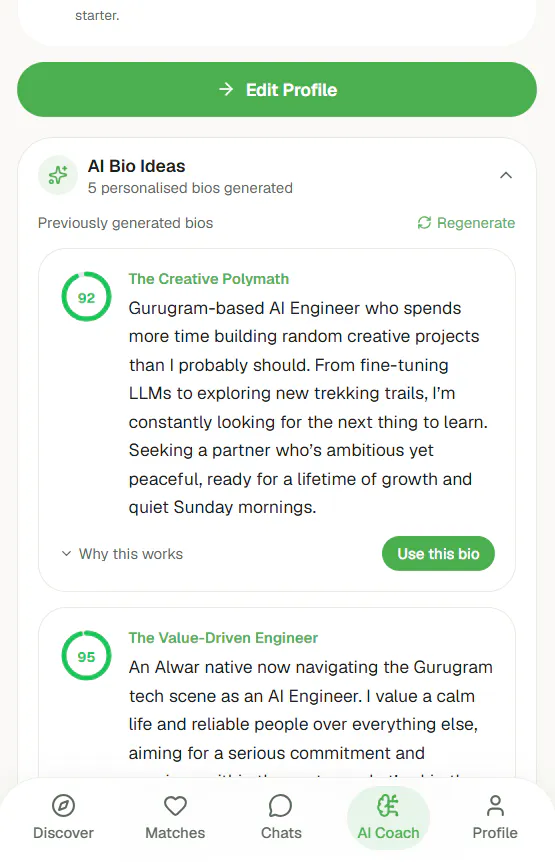 AI Dating App gallery image
