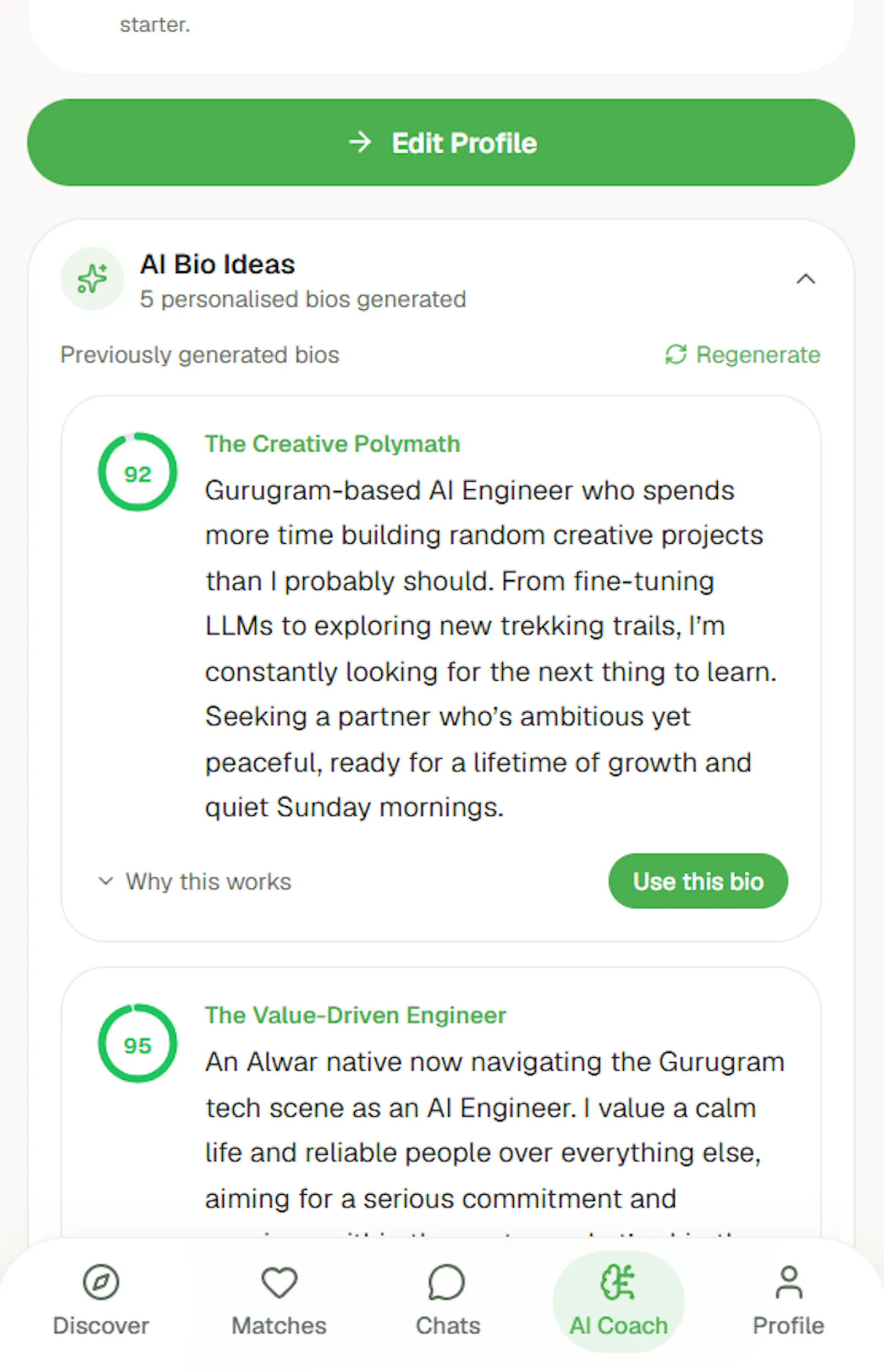 AI Dating App screenshot 12