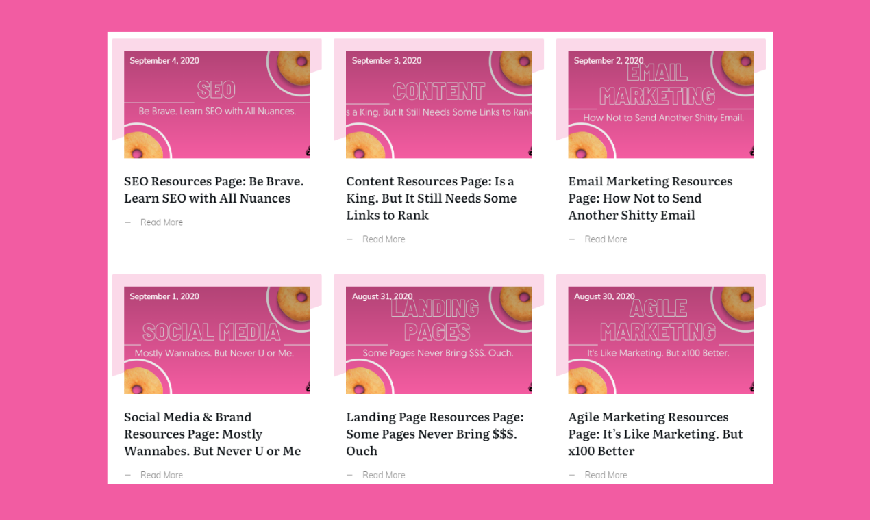 Curated Marketing Articles and Tools gallery image