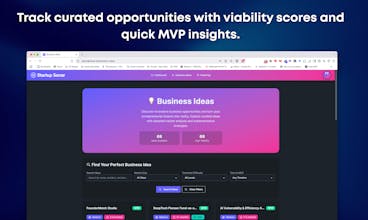 StartupSonar - Your Idea Sonarr gallery image