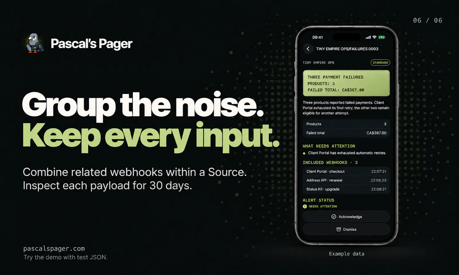 Pascal’s Pager screenshot 3