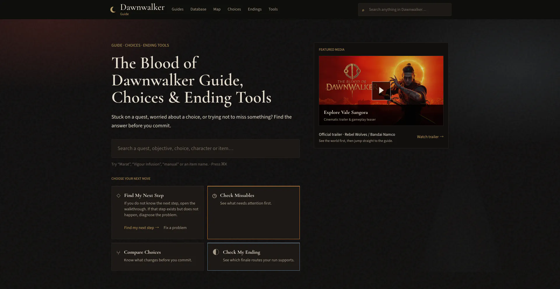 Dawnwalker Guide gallery image
