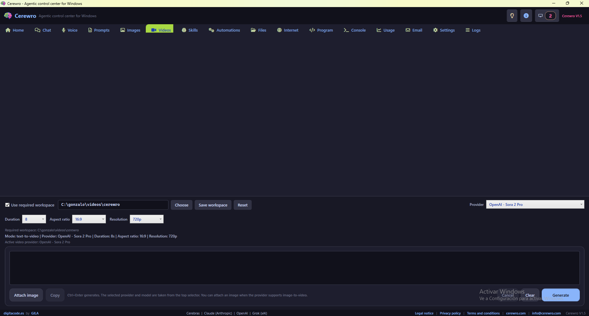 Cerewro: Windows AI Agent gallery image