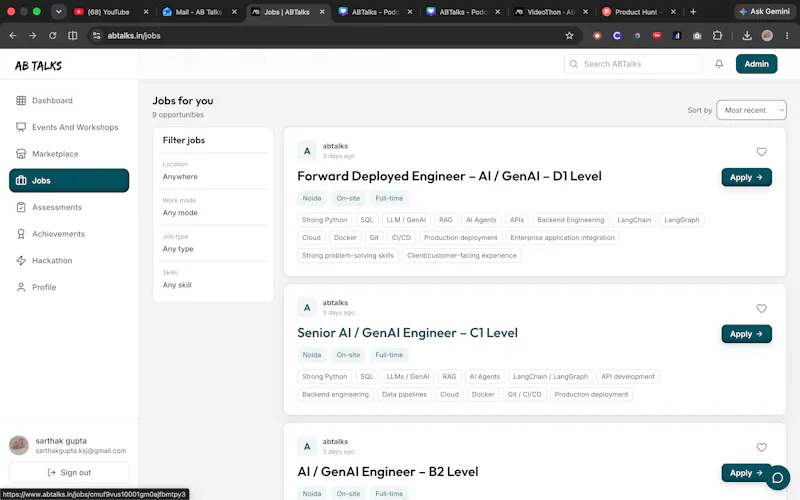 ABTalks screenshot 2
