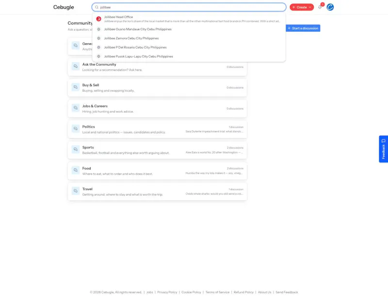 Cebugle screenshot 1