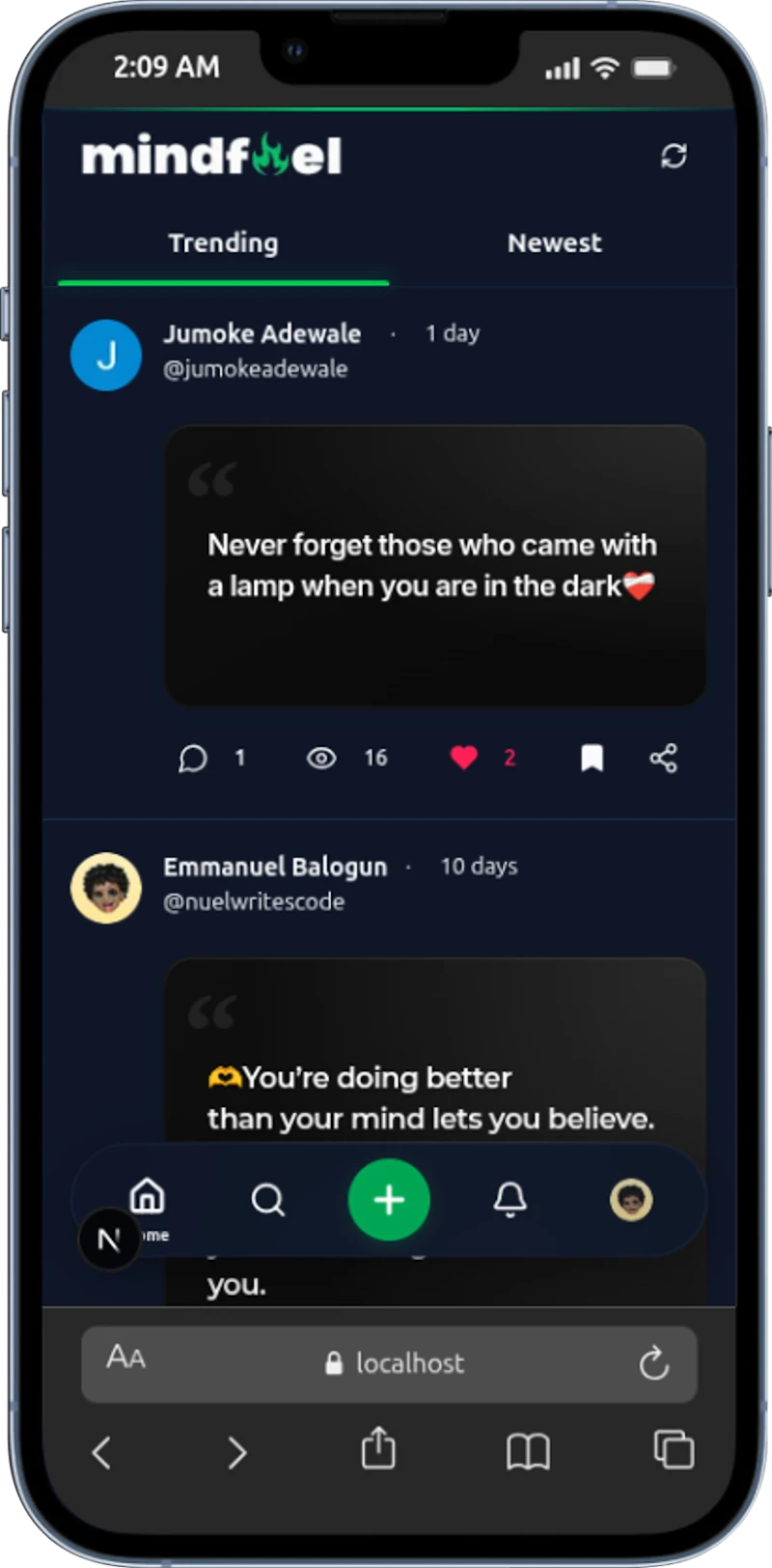 MindFuel screenshot 3