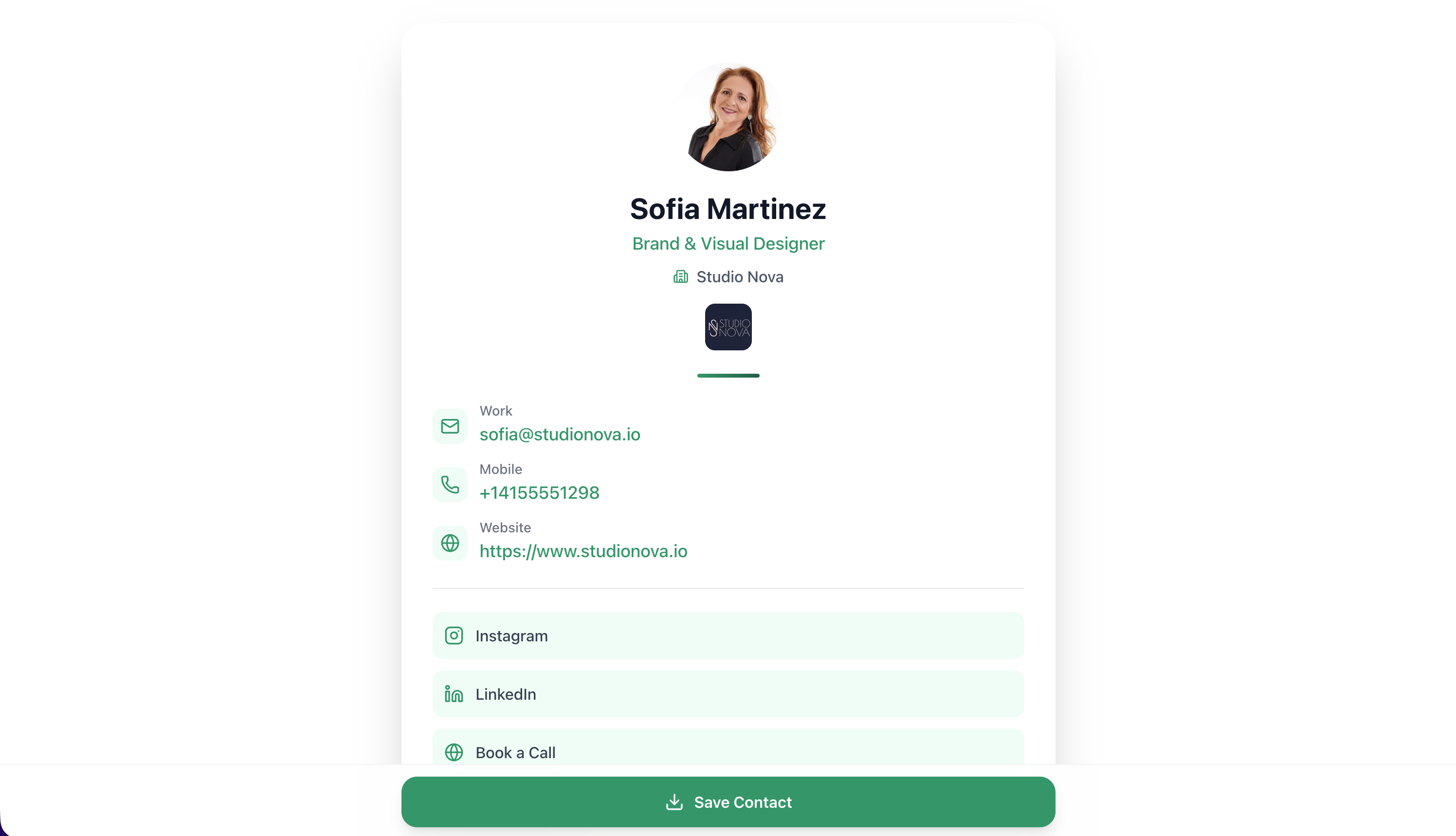 Business-card.ai – Digital Business Card gallery image