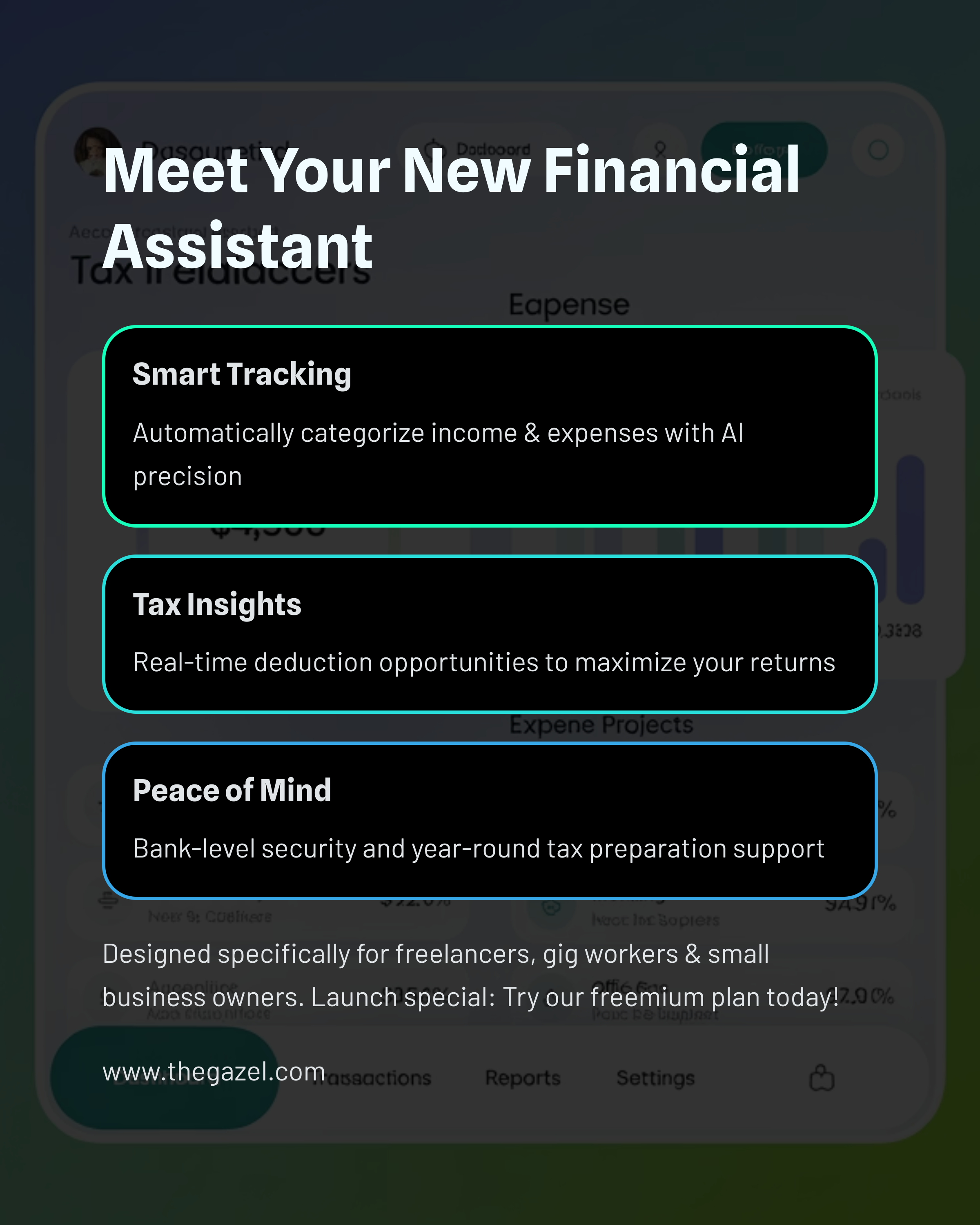 Der Gazel - KI-betriebener Finanzassistent Medien 2