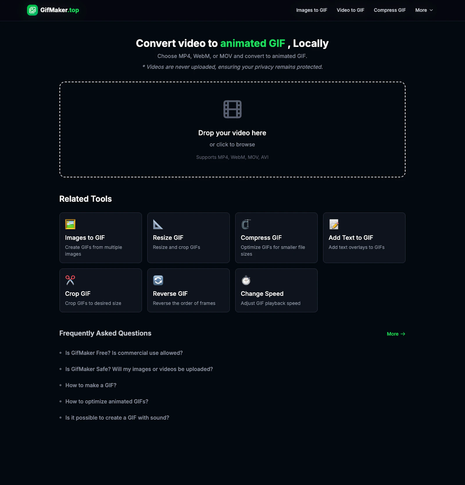 Gif Maker —— Free,Safe,Fast screenshot 3