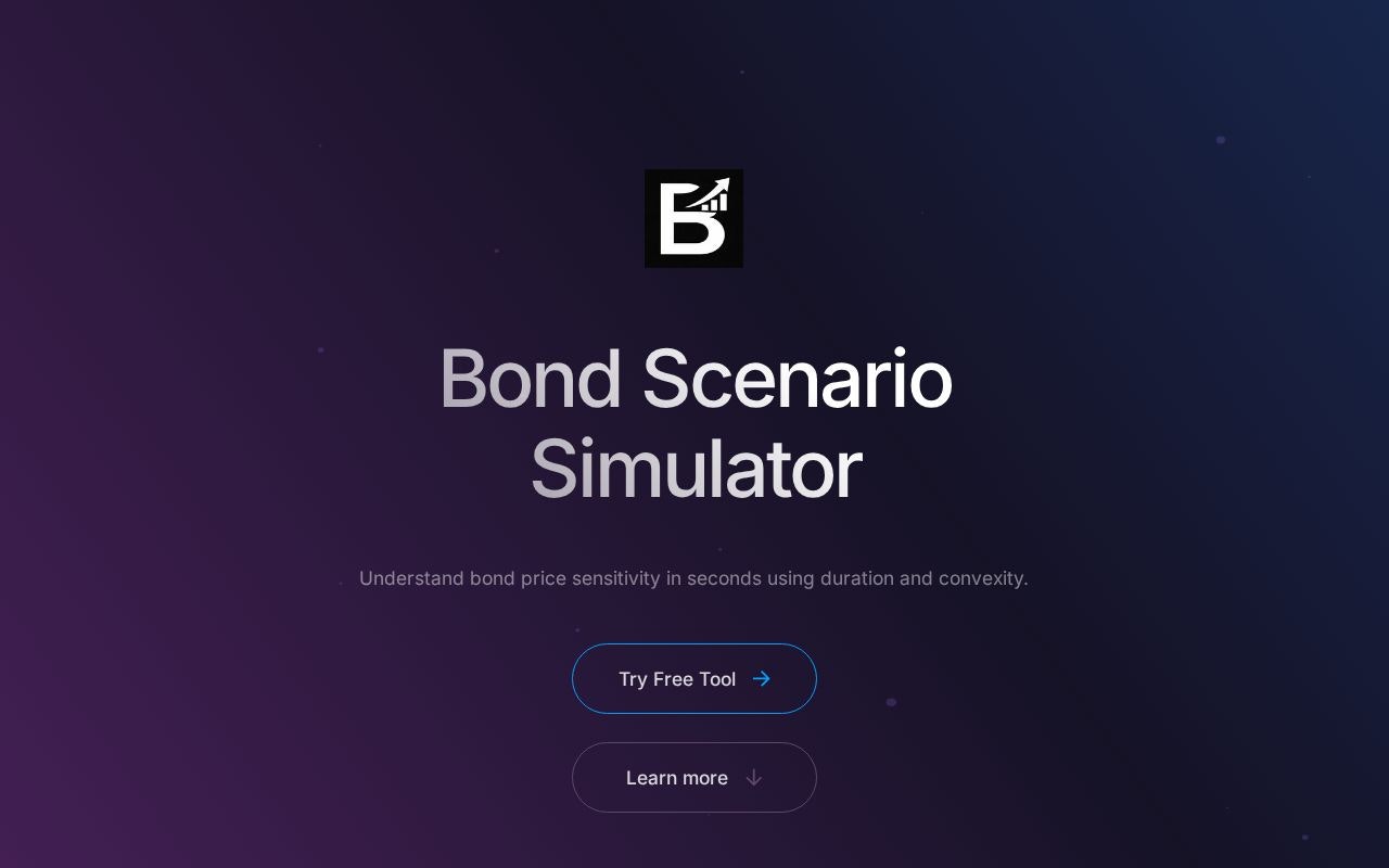 Bond Scenario Simulator gallery image