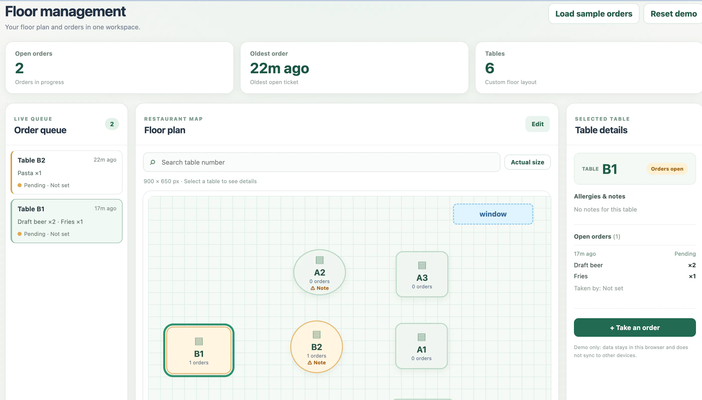TableFlow gallery image