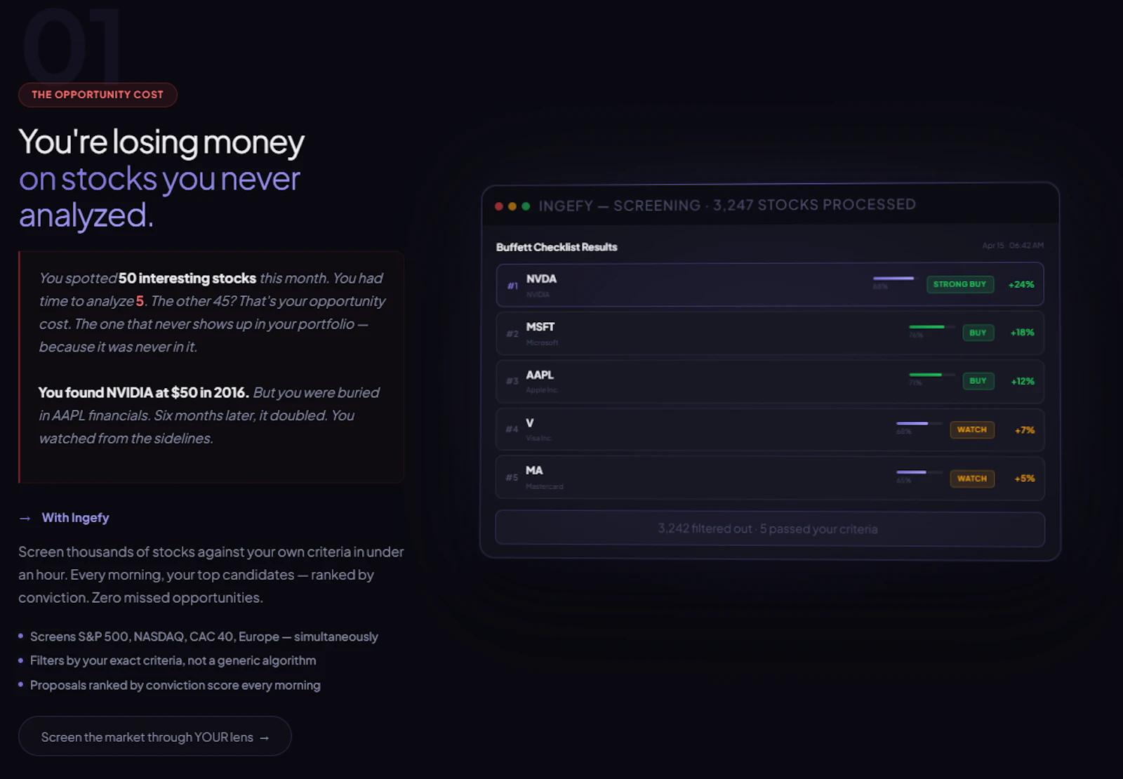 Ingefy  screenshot 1