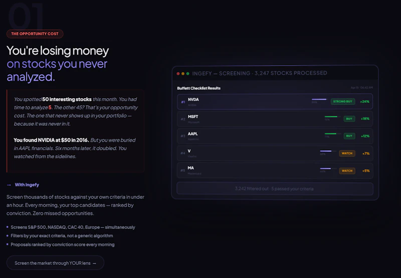 Ingefy  screenshot 1