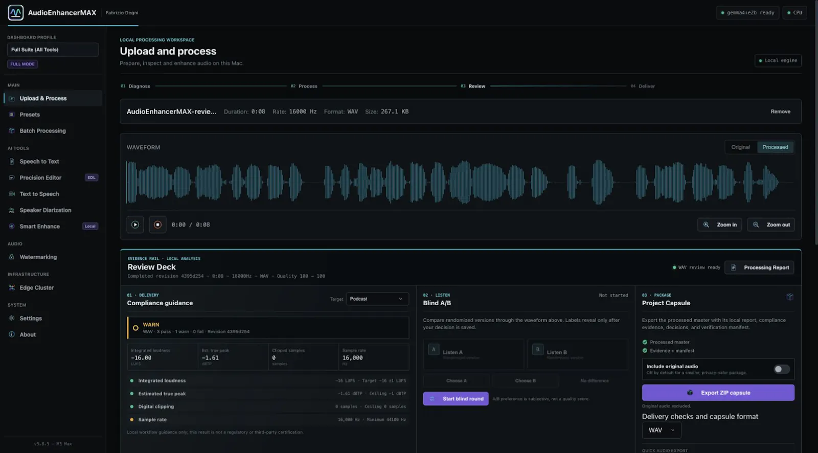 AudioEnhancerMAX screenshot 3