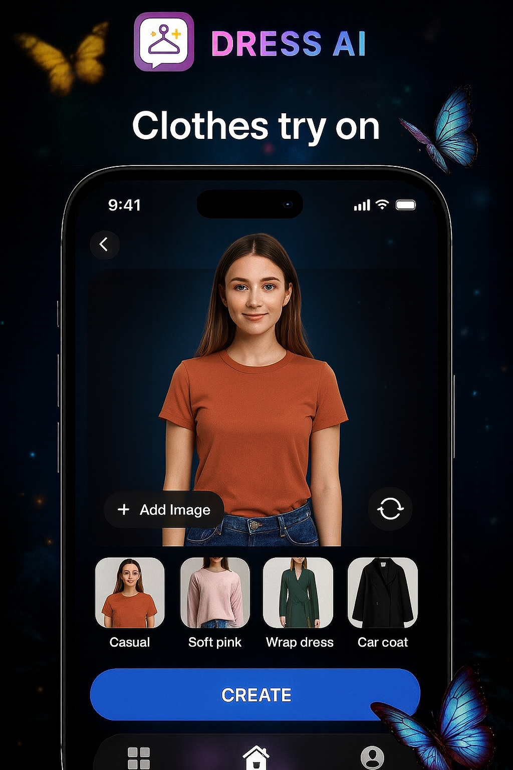 Dress AI - Screenshot 2 showing product features and functionality