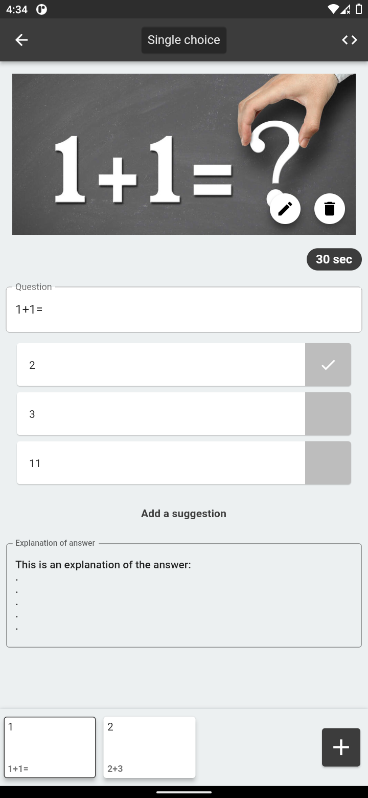King MCQ - Teach and Learn with questions easily media 8