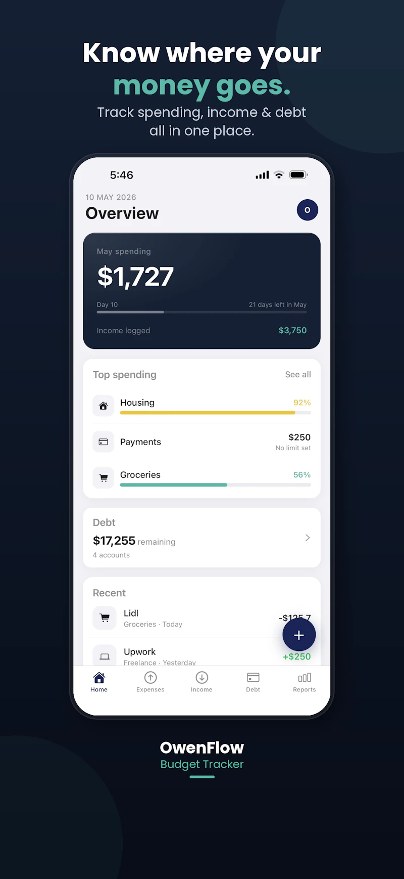OwenFlow screenshot 1