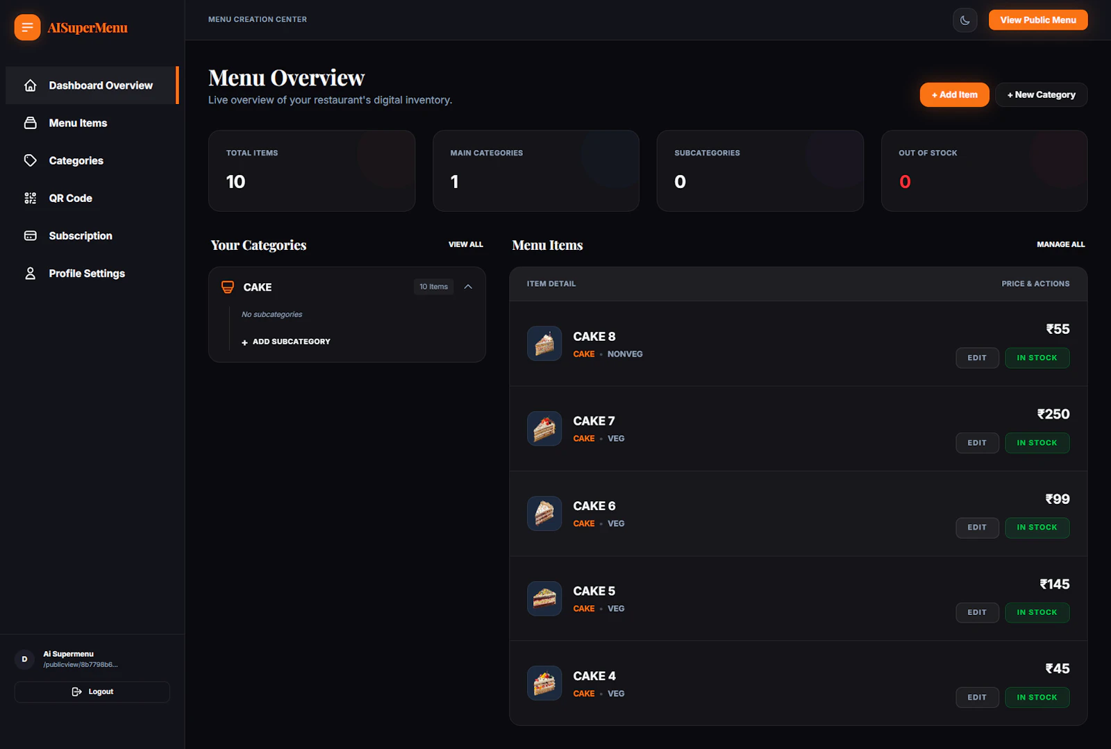 Ai Supermenu screenshot 2