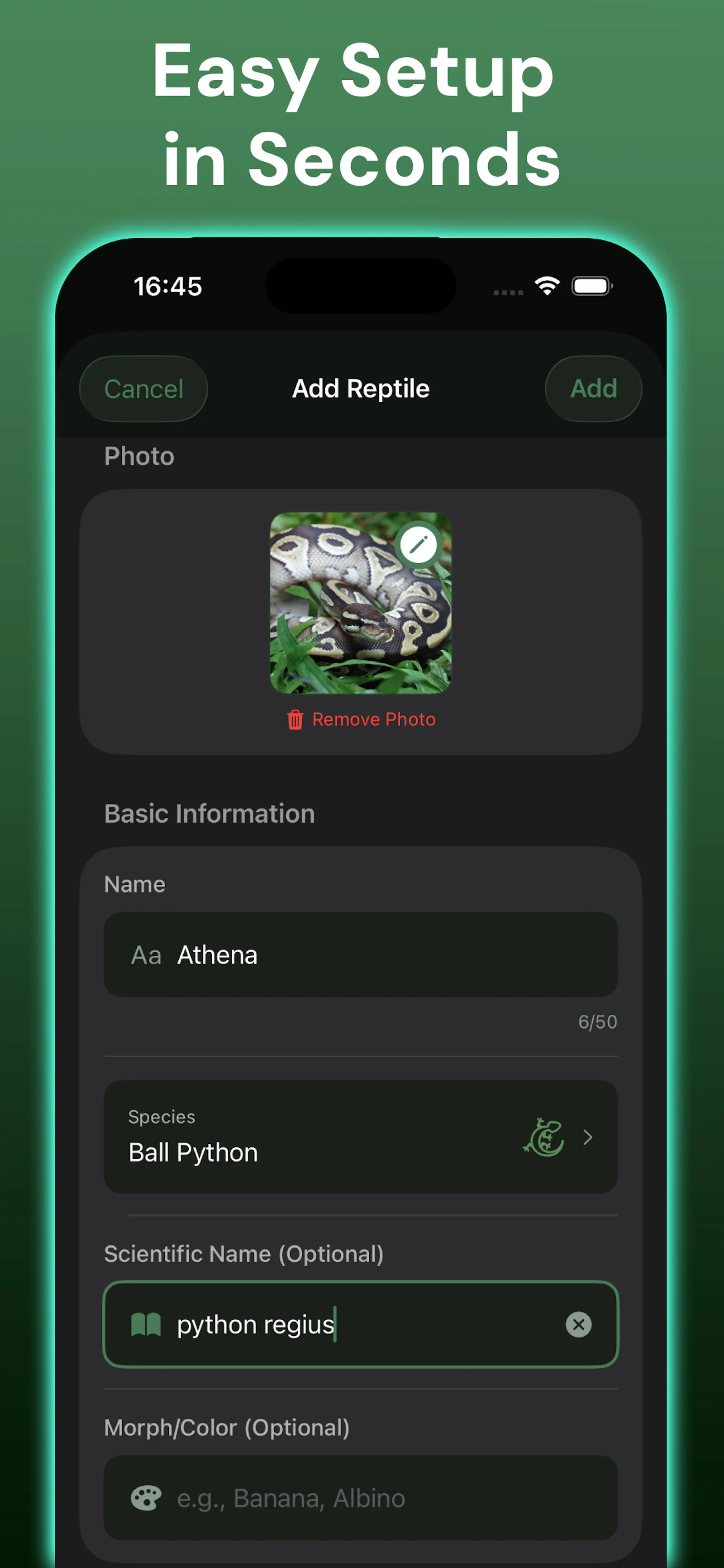 Exotic Reptile Care screenshot 5